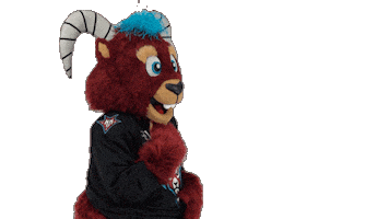 Hockey Mascot Sticker by New Mexico Goatheads
