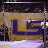 Gym Gold GIF by LSU Tigers
