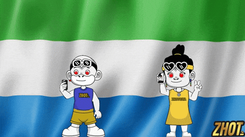 Sierra Leone Salone GIF by Zhotcita