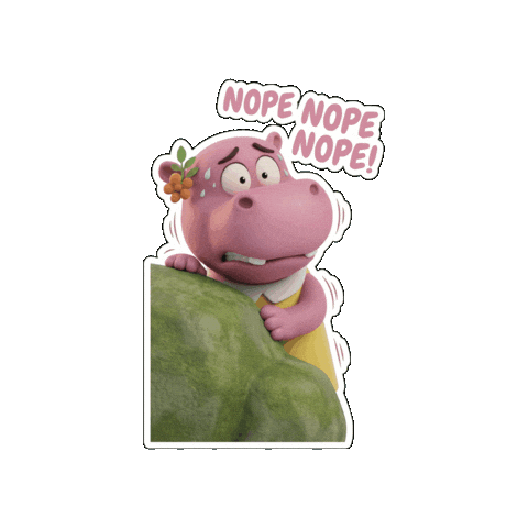 Shocked Oh No Sticker