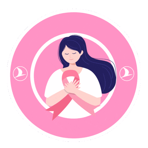 Tk Breastcancerawareness Sticker by Turkish Airlines