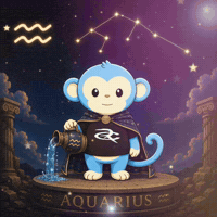 Zodiac Sign Monkey GIF by Respective