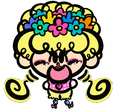 Flower 花 Sticker by しまみほ