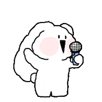 Rabbit Mc Sticker by BOSONGSONG