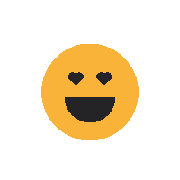 Wink Ouvert Sticker