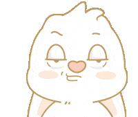 Bunny Sticker by EVANS艾特兔