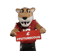 Washington State Mascot Sticker by WSU Pullman