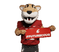 Washington State Mascot Sticker by WSU Pullman