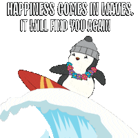 Happy Summer Sticker by Pudgy Penguins