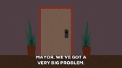door GIF by South Park 