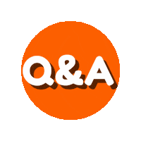 Instagram Orange Sticker