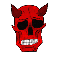 Devil Diablo Sticker
