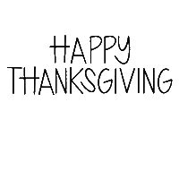 Holiday Thanks Sticker