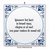 Brand Hart GIF by Tegelspreuken.nl