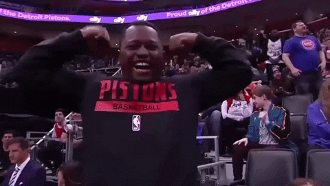 GIF by Detroit Pistons