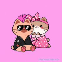 I Love You Hearts GIF by Silly Kitties