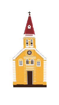 Catolica Amarela Sticker