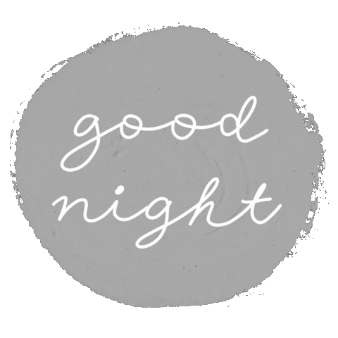 Night Text Sticker