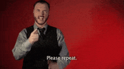 please repeat sign language GIF by Sign with Robert