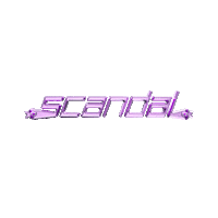 Scandal 2000S Sticker by scandalbeauty