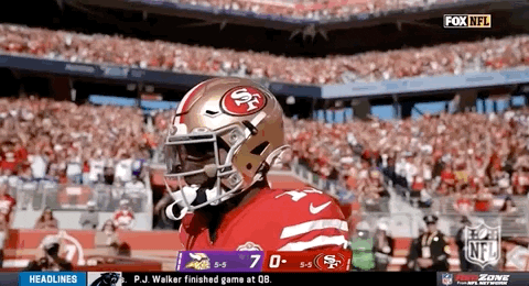 Sf 49Ers Football GIF by NFL