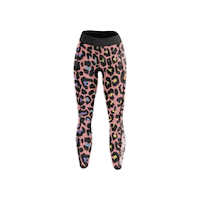 Leopard Print Run Sticker by happystride