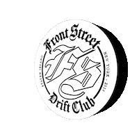 FrontStreetDriftClub drift drifting hoonigan clubloose Sticker