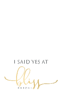 blissbridalwi bliss bliss wisconsin bliss bridal bliss bride Sticker