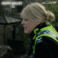 Sarah Lancashire Wow GIF by Acorn TV