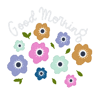 satoko_hombu flower good good morning morning Sticker
