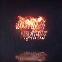 Flaming Logo GIF by Dirtbag Brands