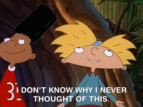 hey arnold nick splat GIF