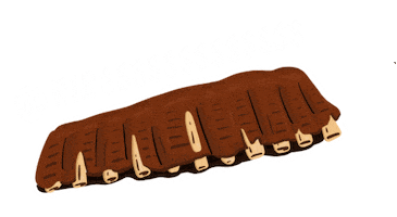 ribsandburgers rb ribs ribsandburgers ribs and burgers Sticker