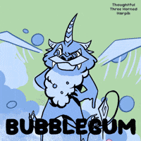 Flying Bubble Gum GIF by VeeFriends