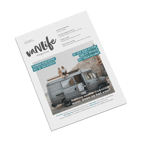 Travel Camper Sticker by vaNLife magazine