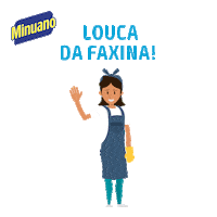 Limpeza Faxina Sticker by Minuano
