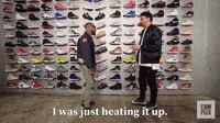 I Was Just Heating Up