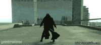 matrix shoe GIF