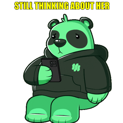Sad Thinking About You Sticker by SuperVerse