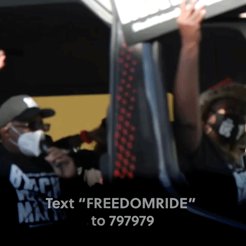 Text "FREEDOMRIDE" To 797979