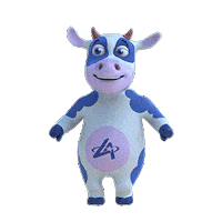 La Dulce Sticker by Lacteos luz azul