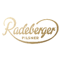 Logo Gold Sticker by radeberger