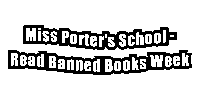 Miss Porters School - Read Banned Books Week Sticker by Miss Porter's School