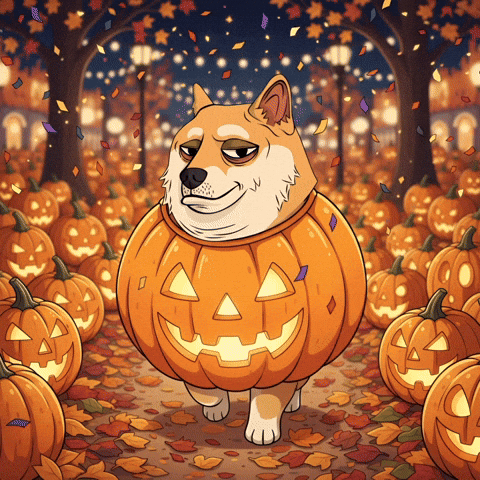 Shiba Inu Illustration GIF by Doge Pound