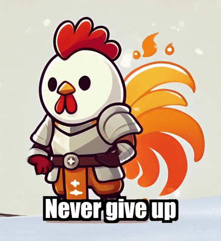 Never Give Up Wisdom GIF by Zorooster