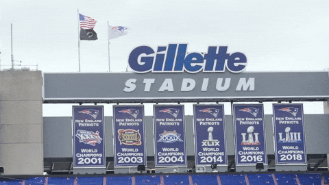 Gillette Stadium Football GIF by New England Patriots