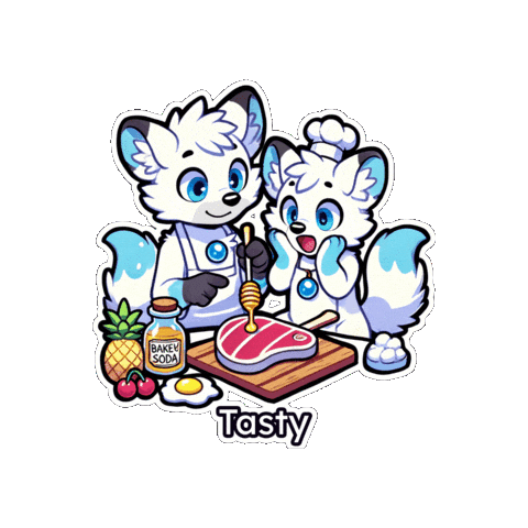 Foodie Gifsticker Sticker