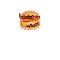 Wake Up Burger Sticker by ZePickle