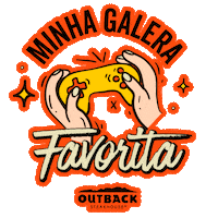 Happy Party Sticker by Outback Brasil