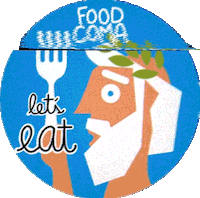 Food Omg Sticker by OH MY GREEK